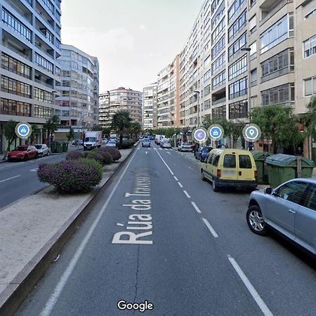 Espacioso Piso Con Garaje Cerca Del Centro De Vigo Exterior foto